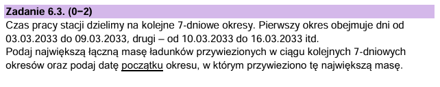 Analiza matury z informatyki 2025 – Rozwiązania