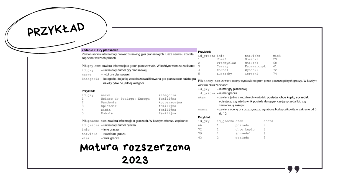 Wymagania Matura z Informatyki - Co jest na maturze z informatyki?