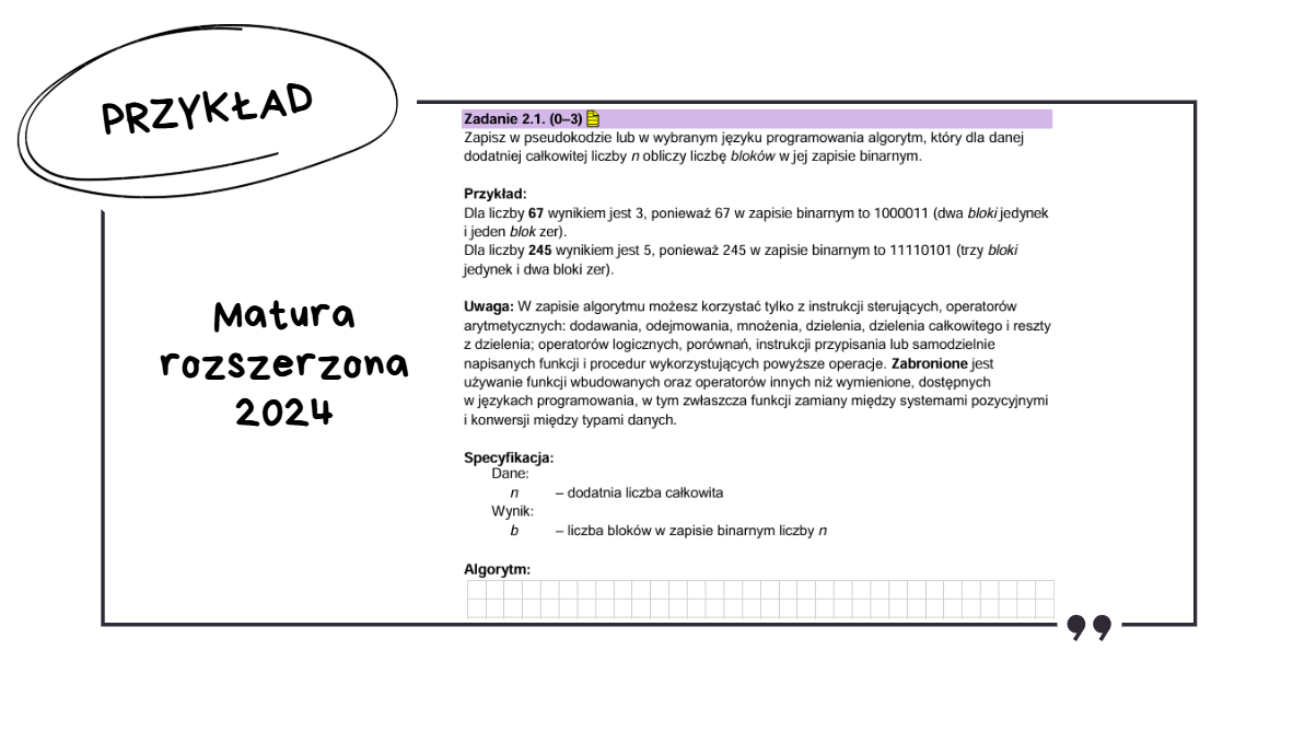 Wymagania Matura z Informatyki - Co jest na maturze z informatyki?