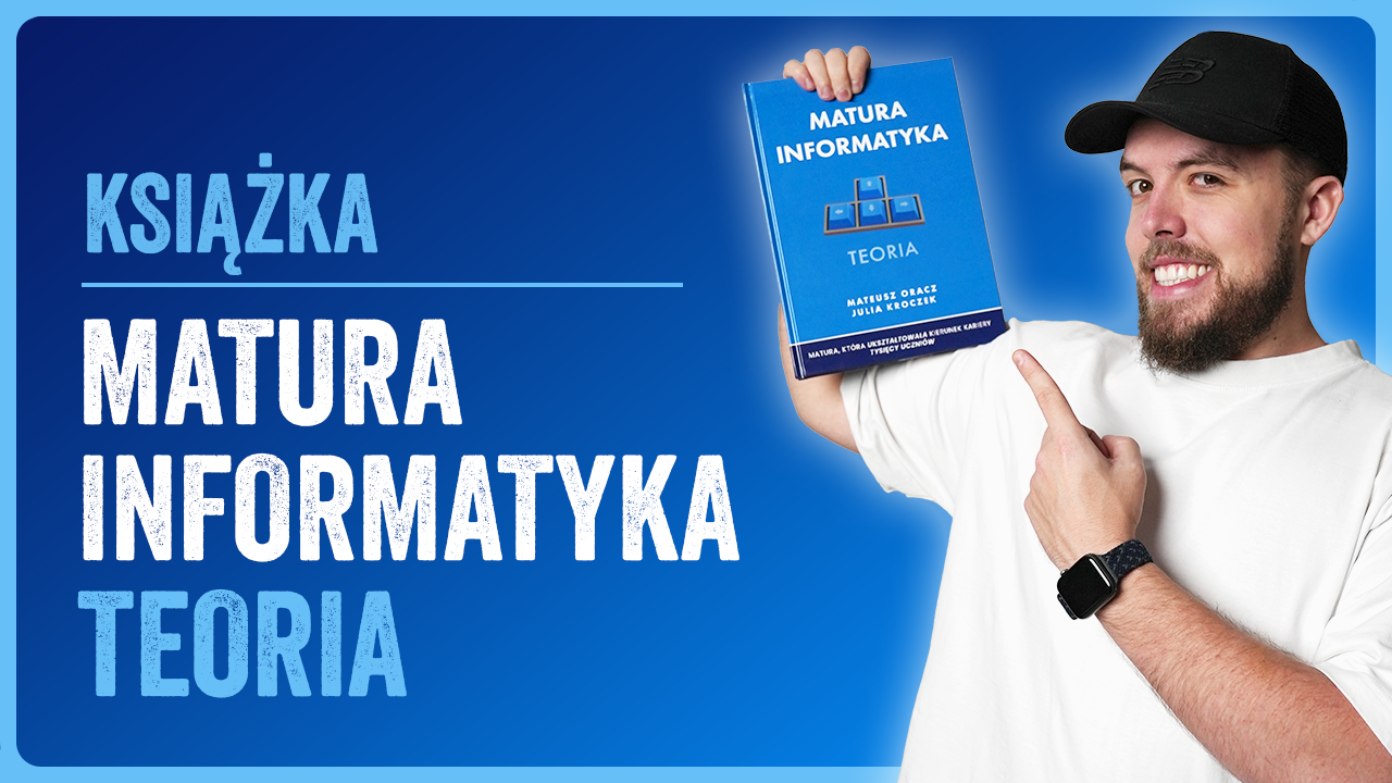 Pakiet 5 książek do matury z informatyki – teoria