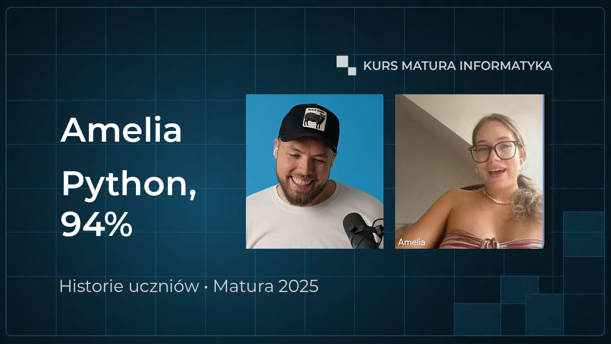 Amelia - Matura 2025 - Python (94%)